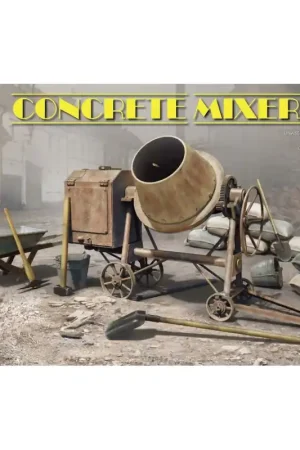 MINIART 35593 MAQUETTE DIORAMA BÉTONNIÈRE ET ACCESSOIRES 1/35 Meilleur Choix