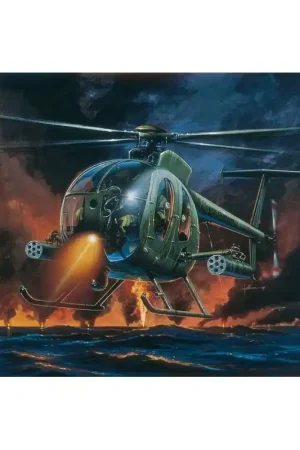 ITALERI 017 MAQUETTE HELICOPTERE AH - 6 NIGHT FOX 1/72 Meilleur Choix