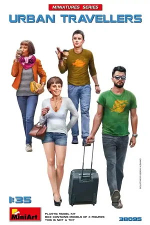 MINIART 38095 MAQUETTE URBAN TRAVELLERS 1/35 Prix Choc