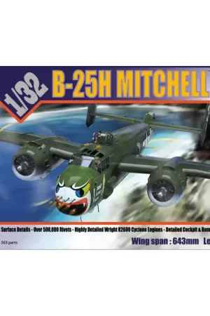 HK MODELS 01E03 MAQUETTE AVION B-25H MITCHELL GUNSHIP 1/32 Meilleur Choix