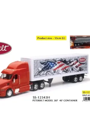 Super Prix Peterbilt 387 Patriotic Truck 1/32