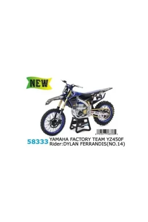 NEWRAY 58333 MOTO YAMAHA YZF450 STAR RACING D. FERRANDIS N.14 1/12 Prix Réduit