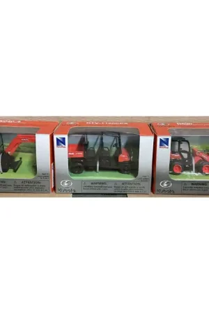 Authentique [HC] - Mini Kubota Retrofriction Die Cast 3 Mod. Assortis