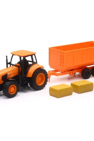 Tracteur Kubota M5-111 + Remorque 1/32 Offre Exclusive