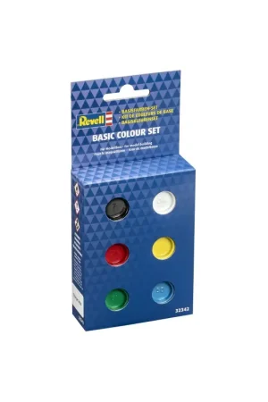 Dernier Modèle REVELL 32342 COULEURS DE BASE 6 POTS(14ML) PEINTURE À MAQUETTE REVELL - ENAMEL
