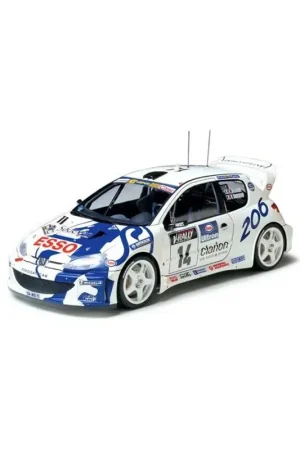 Nouveauté TAMIYA 24221 MAQUETTE VOITURE PEUGEOT 206 WRC 1/24