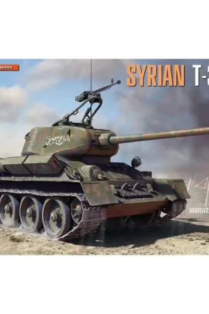 MINIART 37075 MAQUETTE MILITAIRE T-34/85 SYRIEN 1/35 Meilleure Vente