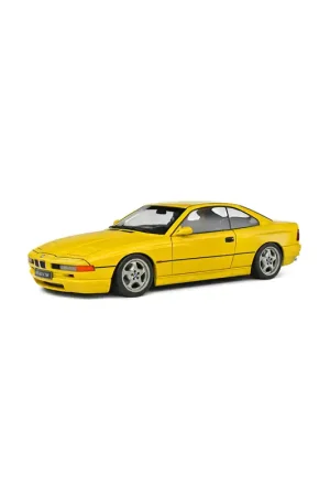 SOLIDO 1807005 MINIATURE BMW 850 (E31) CSI DAKAR YELLOW 1990 1/18 Prix Choc