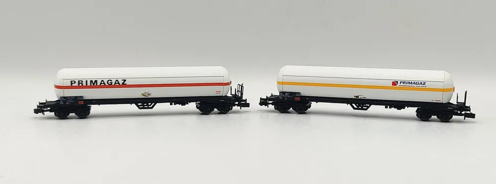 *SOLDES* - COFFRET DE 2 WAGONS UAS PRIMAGAZ SNCF Super Prix
