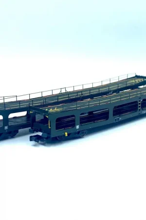 *SOLDES* - COFFRET DE 2 PORTE-AUTOS DD DEV 66 SANS PROTECTION SUPERIEURE - LIVREE VERTE AVEC LOGO SNCF CASQUETTE BLANC Jusqu'à Épuisement Des Stocks