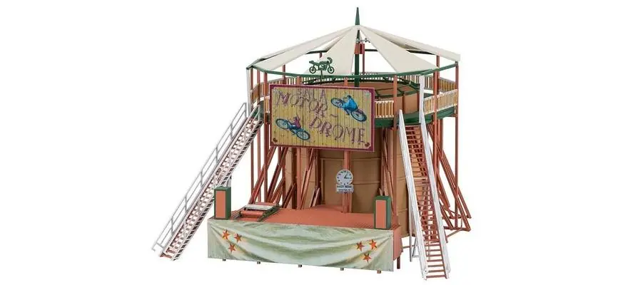 *SOLDES* - MAQUETTE ATTRACTION PAROI SALA MOTOR DROME Produit De Marque