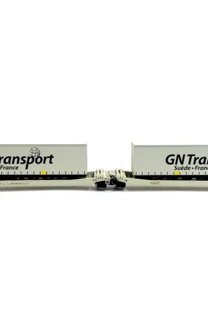 *SOLDES* - DOUBLE WAGON KANGOUROU AAE CARGO + 2 SEMI REMORQUES GN TRANSPORT SUEDE FRANCE Offre Limitée