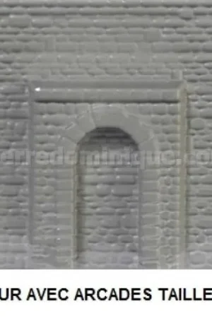 *SOLDES* - MUR AVEC ARCADES TAILLE 335 X 140 mm. Vente Flash