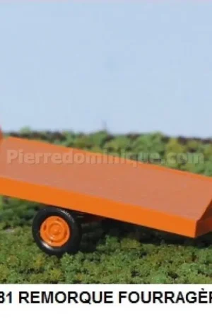 *SOLDES* - KIT RÉSINE ET LAITON REMORQUE AGRICOLE FOURRAGÈRE Offre Du Jour
