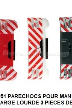 *SOLDES* - PARECHOCS POUR MAN TGX XXL POUR CHARGE LOURDE 3 PIECES DECORE Populaire