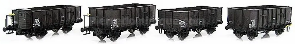 *SOLDES* - COFFRET 4 WAGONS TOMBEREAU OCEM 19/29 SNCF Soldes