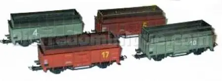 *SOLDES* - COFFRET DE 4 WAGONS TREMIES Achat Immédiat