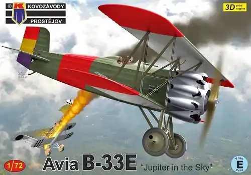 NEW! Kovozavody Prostejov 72543 Avia B-33 E Jupiter in the Sky Offre Exclusive