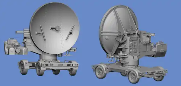 Achetez Aujourd'hui NEW! Germania-Figuren 48-WW2-1002 The Mobile Würzburg Radar Device