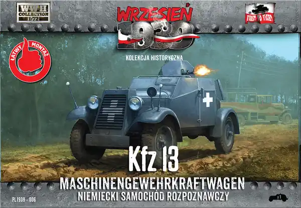 Super Prix First to Fight PL006 Maschinengewehrkraftwagen Kfz.13
