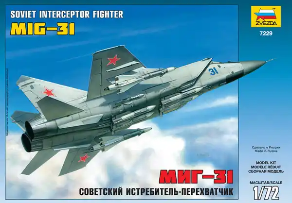 Zvezda 7229 MiG-31 Prix Promo