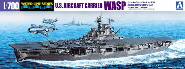 Acheter En Ligne Aoshima 01034 US Navy Aircraft Carrier WASP
