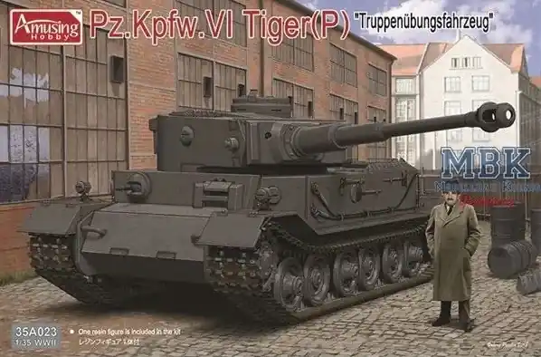 Amusing Hobby 35A023 Pz.Kpfw.VI Tiger(P) "Truppenübungsfahrzeug" Top Vente