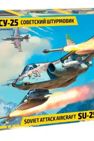 Zvezda 4807 Soviet Attack Aircraft Su-25 "Frogfoot" Produit De Marque