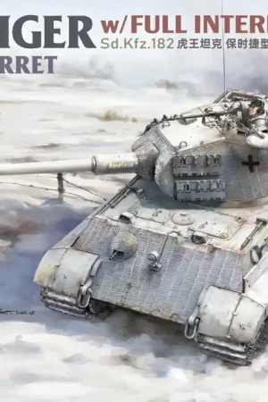 U-Star NO-008 King Tiger Porsche Turret With Full Interior Offre Exclusive