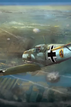 Wingsy Kits D5-08 German WWII Fighter Messerschmitt Bf 109 E-3 Emil Dernier Modèle