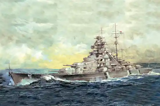 Satisfait Ou Remboursé I Love Kit 65701 Top Grade German Bismarck Battleship