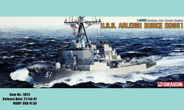 Usine Directe Dragon 1023 USS Arleigh Burke DDG-51