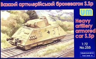 Nouvel Arrivage Unimodels 255 German Heavy artillery armored car S.Sp