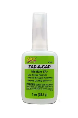Zap Colle Cyanoacrylate Moyenne Zap-A-Gap Medium CA+ 28,3g │ Ref. PT-02 Affaire À Saisir