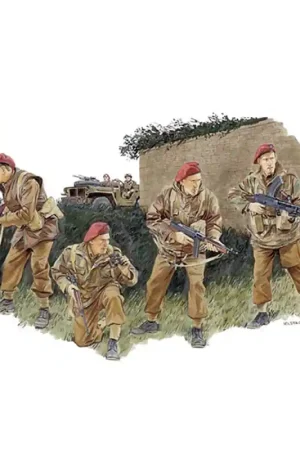 Certifié 2e Régiment SAS, France 1944 - DRAGON 6199 - 1/35