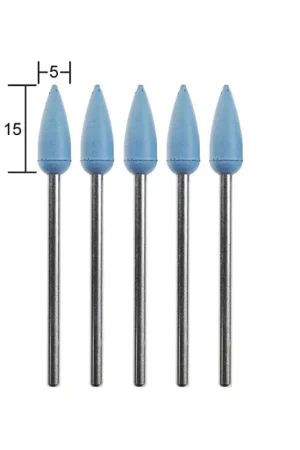 Polissoirs en Silicone, Ogives (x5) - PROXXON 28288 Achat Immédiat