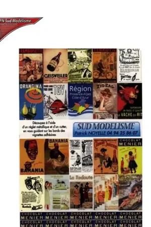 Affichette publicitaire HO PN Sud Modélisme 8748 Achetez Aujourd'hui