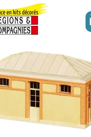 Annexe WC / lampisterie gare Ouest HO Régions et Compagnies GAR203 Must-Have