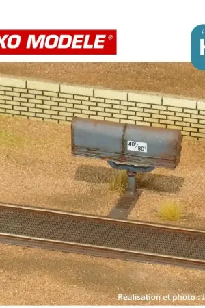 Achetez Aujourd'hui Bascule à peser avec mécanisme intérieur + décalques HO Haxo Modèle HM45017