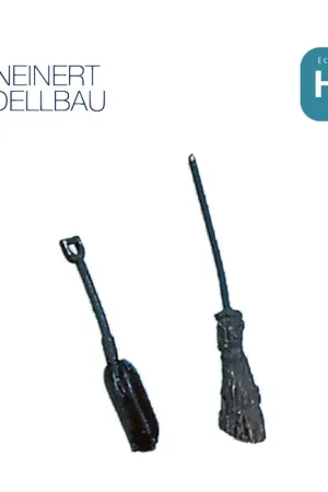 Pelle à charon et balai HO Weinert 3342 Jusqu'à Épuisement Des Stocks