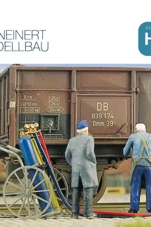 Achat Immédiat Poste à souder avec bouteilles, HO Weinert 3383