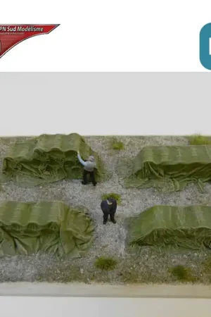Commande En Gros Fûts d‘huile sous bâche HO PN Sud Modélisme 8761