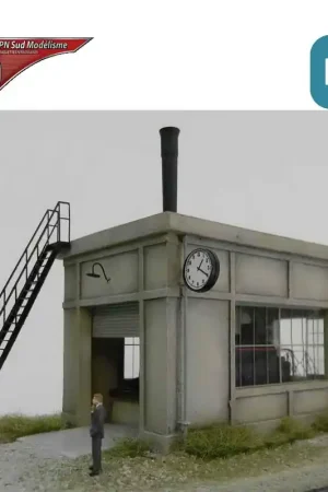 Chaufferie pour dépôt HO PN Sud Modélisme 87133 Solde