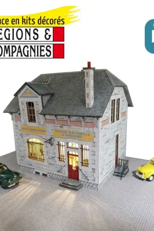 Bureau de poste rurale HO Régions et Compagnies QUA023 Meilleur Prix