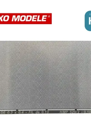 Satisfait Ou Remboursé Grillage maille losange 0.35 x 1mm fil 0.12mm HO Haxo Modèle HM00181