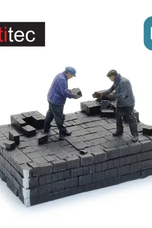 Tas de briquettes entamé pour dépôt vapeur HO Artitec 387.622 Acheter Direct
