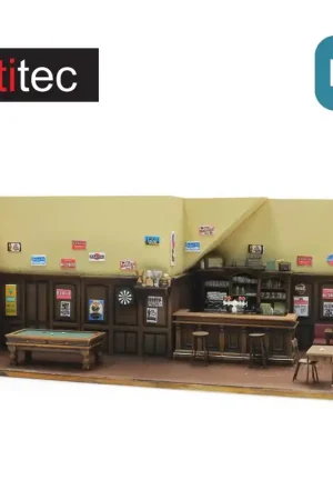 Vente Flash Intérieur de café en kit HO Artitec 10.465