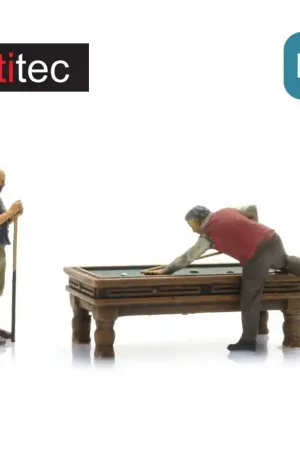 Table de billard avec 2 joueurs HO Artitec 387.693 Paiement Sécurisé