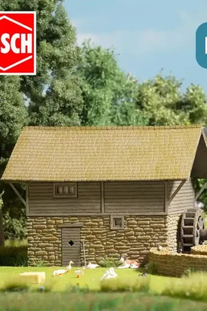 Achetez Aujourd'hui Kit pour moulin à eau HO Busch 1958