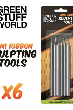6 Pièces Outils De Sculpture Mini en Aluminium Promotion Saisonnière
